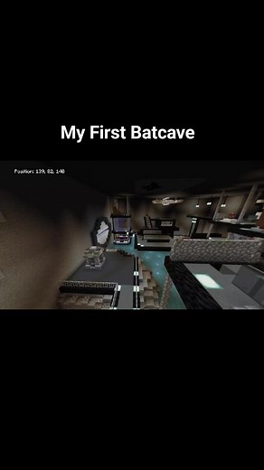 My First Batcave: A Minecraft Building Journey