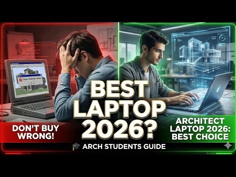 Choosing the right laptop as an architecture student in 2026 is very important