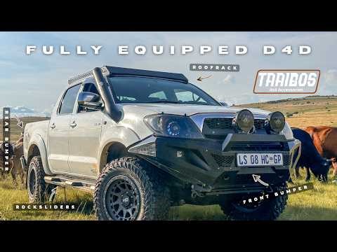 From Stock to Savage – Toyota Hilux D-4D Fully Kitted with Taaibos 4x4 Gear