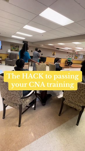 The Hack to passing your CNA training course… STAY ENGAGED , STAY OFF YOUR PHONE, GET INVOLVED WITH YOUR CLASSMATES AND RESIDENTS, ASK AS MANY QUESTIONS AS YOU NEED UNTIL YOU UNDERSTAND. #CNA #stateexam