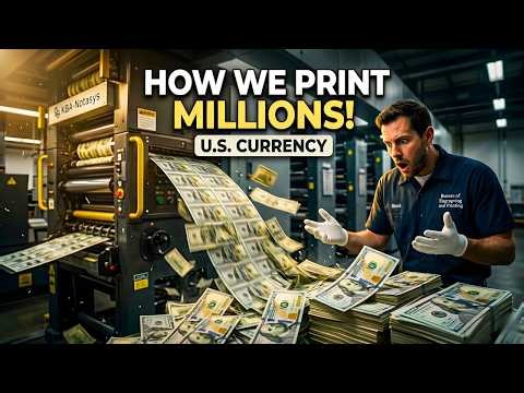 How U.S. Money Is Made: Inside the Currency Printing Factory