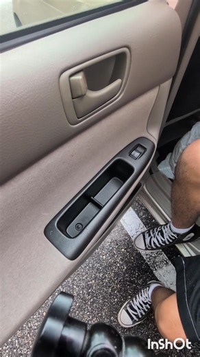 2002 Toyota Camry 2.4L - Rear Left Door Switch Panel replacement.