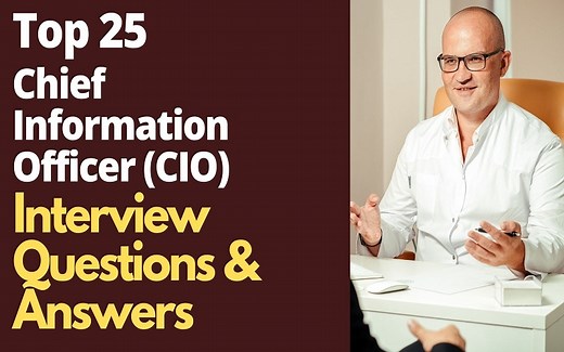 Top 25 Chief Information Officer (CIO) Interview Questions and Answers in 2025 | ProjectPractical.com