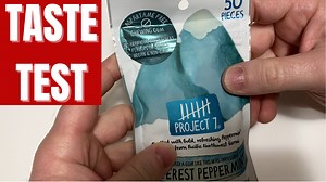 Watch Project 7 Gum - Unboxing & Real Taste Test on Amazon Live