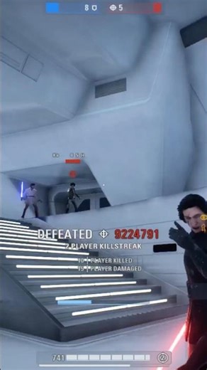 Kylo Destroys Toxic Player in front of Everyone😭 (Star Wars Battlefront 2)