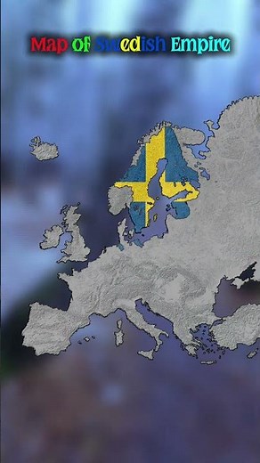 Map of Sweden with modern flags #europe #mapguide #map #geoportal #geography #history