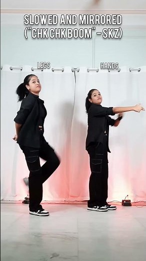 [TUTORIAL] "Chk Chk Boom" - Stray Kids (Slowed and mirrored) #ytshorts