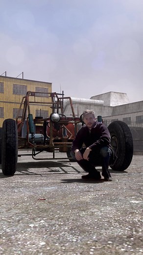 Exploring New Ride in Half Life 2 and Garry's Mod