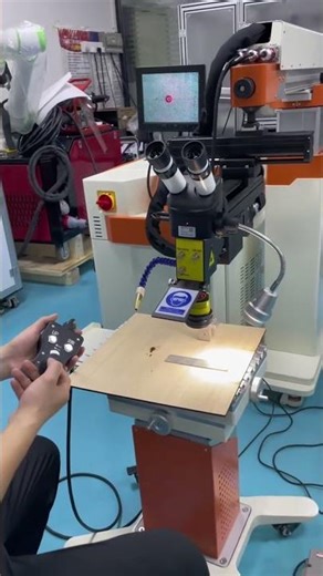 Laser Mold Welding Machine Remote Control Handle Operation