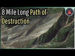 Mount Ontake's Massive Landslide; 8 Mile Long Path of Destruction