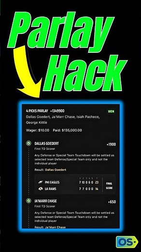 A Parlay Hack THAT WORKS | How to Bet Parlays | Sports Betting Tips & Tricks 2025