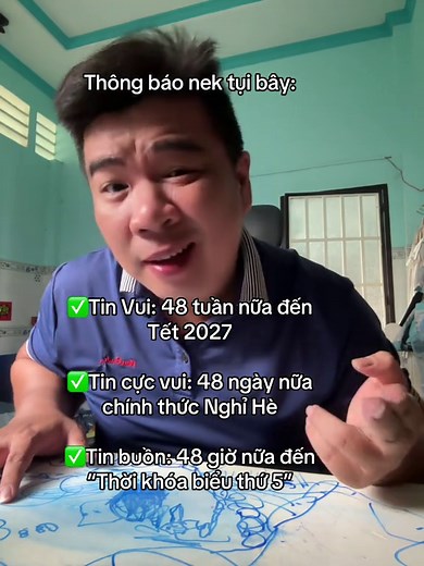 Đếm ngược đến nghỉ hè 2027 và Tết Nguyên Đán