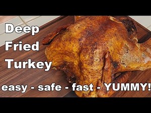 How to Deep Fry a Turkey - Cajun Seasoned & Injected and Deep Fried in the Masterbuilt XL Deep Fryer