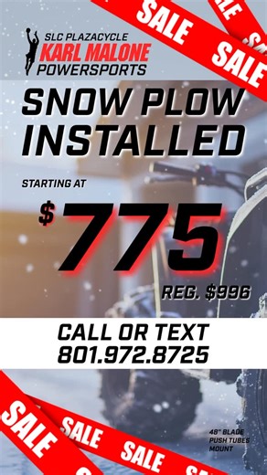 🔥 Save $200 on ATV Plow Systems — fully installed! 🔥 Don’t wait for the next storm to bury you. Call 801‑972‑8725 and lock in your install before the flakes start stacking. No trailer? No problem. 🚚 We offer pickup and delivery within our service area so you can stay warm while we get your machine storm‑ready. #atv #plow #snow #utah #themailmandelivers #karlmalone #mountains #beready #areyouready #winter **Machine must already have a winch installed. Some exclusions may apply—see dealer for d