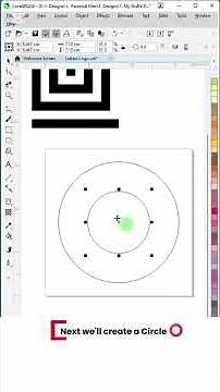 Coreldraw Tutorial - 3D Circle Design Ideas For More Tips