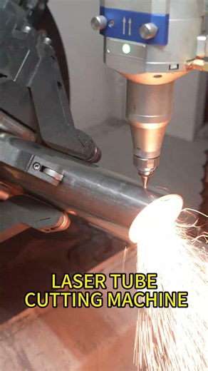 CNC Laser Tube Cutting Machine #lasertubecuttingmachine #tubecuttingequipment #lasercutting