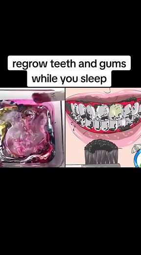 Regrow Teeth and Gums While You Sleep at Nights