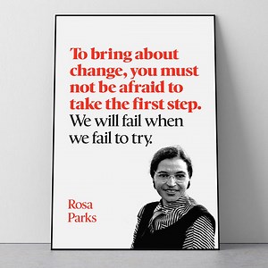 Rosa Parks Quote Print: Inspiring Civil Rights Art (digital Download) - Etsy Canada