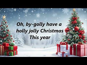 Alan Jackson - A Holly Jolly Christmas (Lyrics)