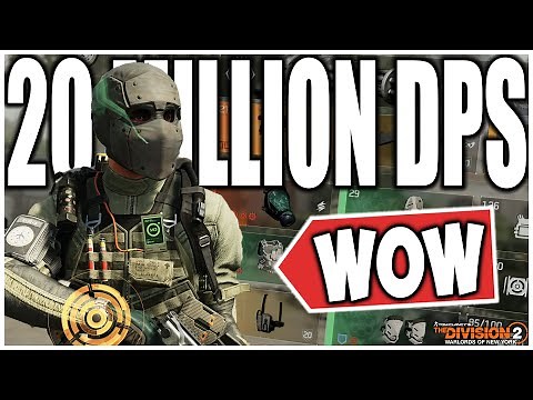 The Division 2 - 20 MILLION DPS BUILD! Insane Damage with 1.6 Million Armor! (SOLO PVE BUILD)