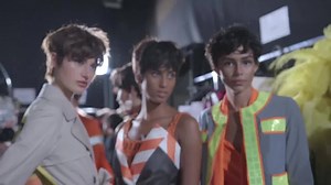 In the backstage at the Moschino S/S 2016 Woman Fashion Show Shop the collection at bit.ly/moschinoSS16streaming | Moschino