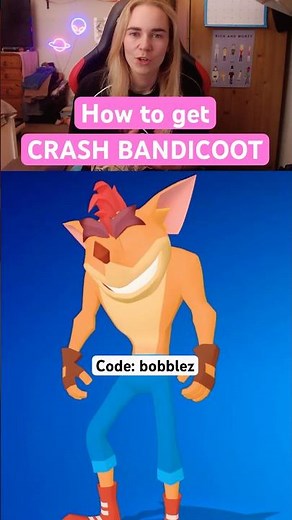 How to get CRASH BANDICOOT in Fortnite #shorts #fortnite #crashbandicoot