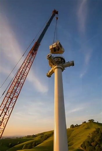 This Giant Tower Creates Electricity?! | Windmill Explained #renewableenergy #windmill #shorts