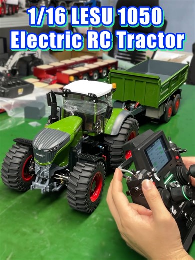 This is what we call a PERFECT combo! 1/16 Scale 1050 Tractor Truck 2-Axle Metal Trailer – it’s a match made in heaven! Let’s see what kind of POWER this dynamic duo can unleash! 🚛1 1 = AWESOME – this is the kind of combo that every RC enthusiast dreams of!#remotecontrol #rc #rcvehicle #toucanhobby #scalemodel #rccar #rccars #rctruck #rchobby #tractor #rcmodel #model #trailer