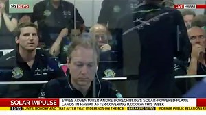 637K views · 12K reactions | Watch: Solar-powered plane lands in...