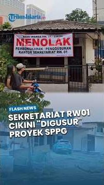 Resistance to Relocating the Cikini RW 01 Secretariat for SPPG Construction, RT Head Provides Cla...