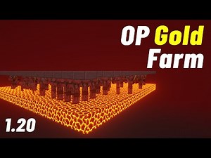 Minecraft Gold Farm 1.20 | 140 Per Hour Easy