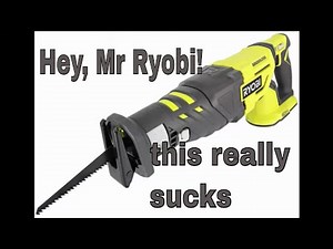 Ryobi reciprocating saw- When I stripped it down and found this!
