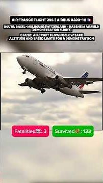 The Airbus A320 Crash That Changed Aviation Forever | Air France Flight 296