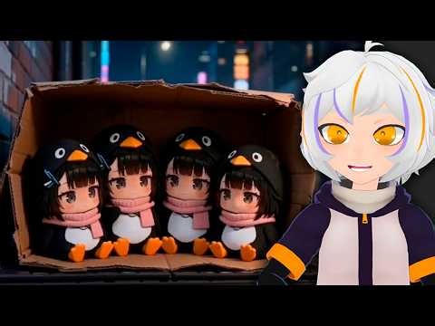 LA TRISTE HISTORIA DE GUGU GAGA PENGUIN | ChuyMine REACCIONA