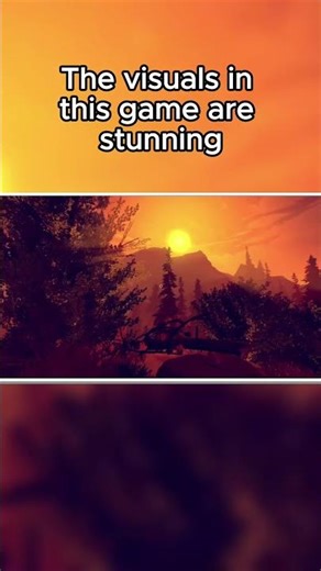 This game has such amazing graphics! #firewatch #cinematicgameplay