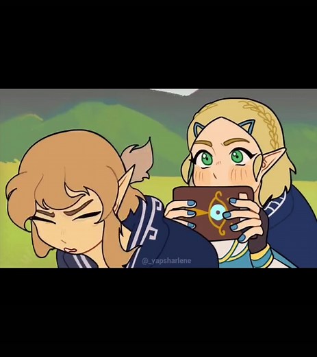Link and Zelda Anime Edit - Linked Universe