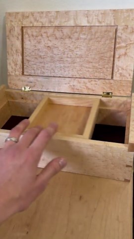 Birdseye Maple Keepsake Box - Etsy