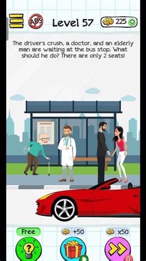 Braindom: Brain Games Test Level 57