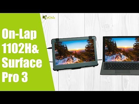 GeChic How to Connect an External Monitor to Surface Pro 3-On-Lap 1102H