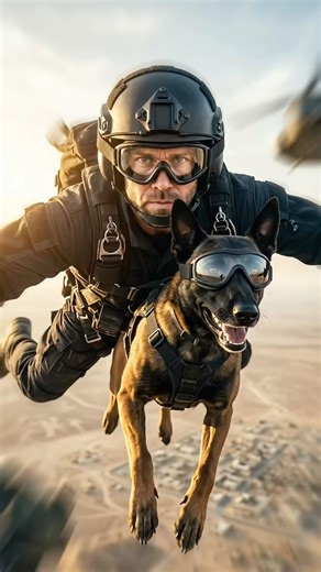 K9 Parachute Assault: Jump, Land & Run... With a Twist!