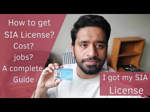 How to get Security Badge/License (SIA) | A complete guide |