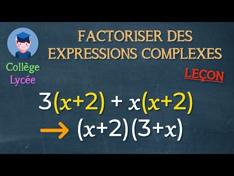 Factoriser des expressions littérales complexes (leçon) - Collège Lycée - Petits Savants