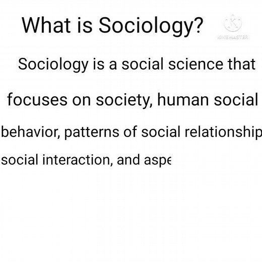 What is Sociology (Definition of Sociology) #sociology