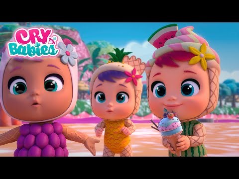Cry Babies discover a magical ice cream world! 🍦🌈 Cartoons for kids in English