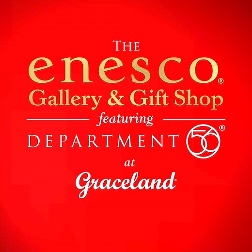 The ultimate destination for Department 56 collectors and fans is now open at Elvis Presley's Graceland. The Enesco Gallery & Gift Shop is a a one-of-a-kind destination featuring the world’s largest display of Department 56 Lit Villages and almost 50 years of collectible history spanning 1976 through today. | Elvis Presley's Graceland