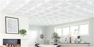 PVC, Vinyl, and Plastic Ceiling Tiles Review and Cost 2025