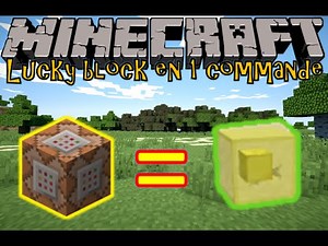 [1.8.4] DES LUCKY BLOCKS EN UNE SEULE COMMANDE !! [FR] [HD]