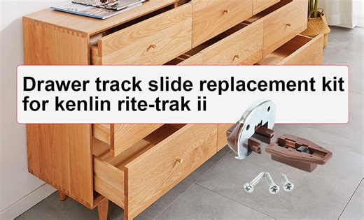 Watch 5 sets of commercial drawer guide parts--kenlin Rite-Trak II on Amazon Live