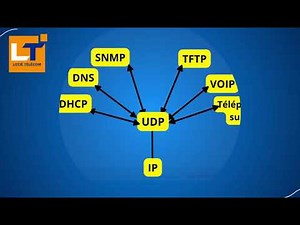 Fonctionnement des protocoles TCP et UDP.