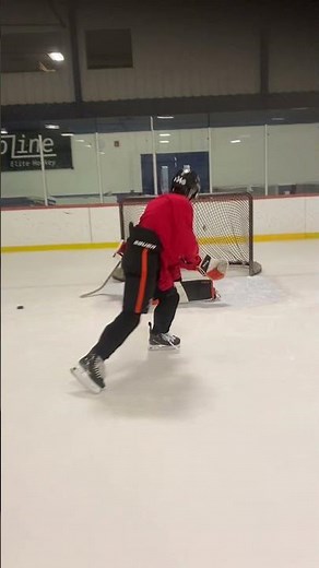 3 puck drill, Working on quickness and control in the crease